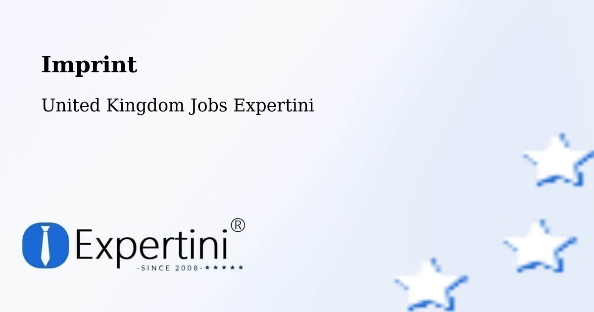 Imprint - United Kingdom Jobs Expertini